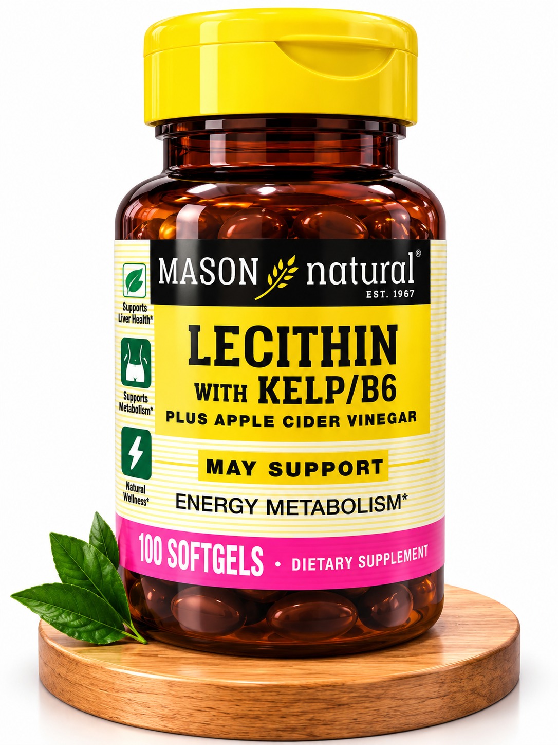 LECITHIN WITH KELP B6 CAP X 100